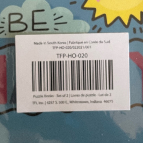 TF Publishing “Just be Happy” Puzzle & Activity Books - Set of 2 - Picture 4 of 4
